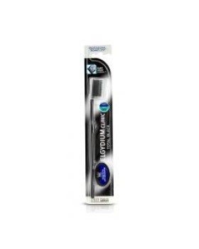 Elgydium Clinic Total Black Toothbrush 1τμχ με Δώρο Dental Floss Black