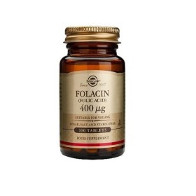 Solgar Folacin (Folic Acid) 400μg Φυλλικό οξύ,100tabs