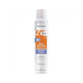 Frezyderm Sunscreen Invisible Spray Αντηλιακό Σπρέι για Πρόσωπο & Σώμα SPF50 200ml