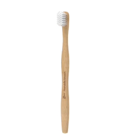 The Humble Co. Toothbrush Bamboo Adult Sensitive White Λευκή Οδοντόβουρτσα Ενηλίκων Για Ευαίσθητα Δόντια & Ούλα