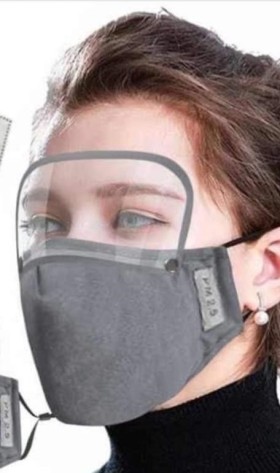 Μάσκα με Ζελατίνη + 2 φίλτρα