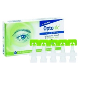 Intermed Optonic Drops Οφθαλμικές Σταγόνες με Υαλουρονικό Νατριο, 10 αμπούλες μίας χρήσης