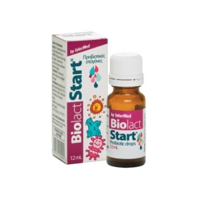 Intermed Biolact Start Προβιοτικές Σταγόνες για παιδιά, 12 ml