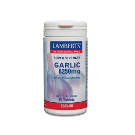 Lamberts Garlic 8250mg Συμπλήρωμα Διατροφής με Σκόρδο, 60tabs