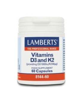 Lamberts Vitamin D3 & K2 60Tabs