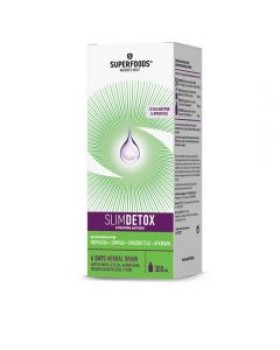 Superfoods Slimdetox Φόρμουλα Αποτοξίνωσης & Αδυνατίσματος, 300ml