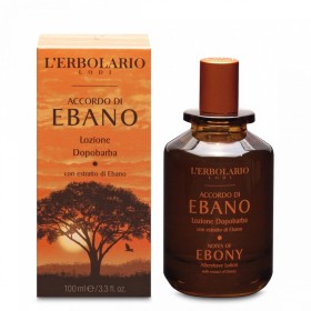 L Erbolario Notes of Ebony After Shave Lotion- 100ml