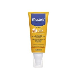 Mustela Very High Protection Sun Lotion SPF 50+ Αντηλιακό πολύ υψηλής προστασίας για το πρόσωπο και το σώμα SPF 50+, 200ml