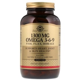 Solgar Omega 3-6-9, 120 softgels