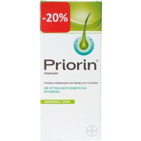 Priorin Shampoo Gentle Cleansing and Nourishmen Κανονικά/ Ξηρά Μαλλιά- 200ml