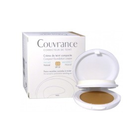 Avene Couvrance Compact Foundation Cream Mat Effect SPF30 02 Naturel- 10gr
