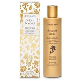 L Erbolario Golden Bouquet Shower Gel- 250ml