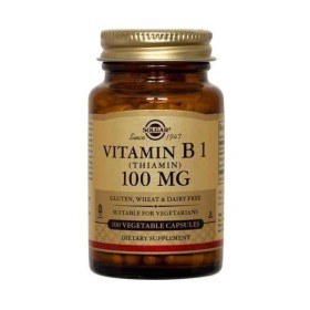 Solgar Vitamin Β1 100mg, Βιταμίνη Β1 (Θειαμίνη),100caps