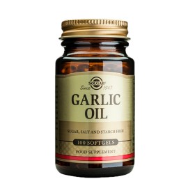 Solgar Garlic Oil, Αγνό Σκορδέλαιο 100 caps