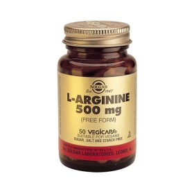 Solgar L-Arginine 500mg 50 φυτικές κάψουλες