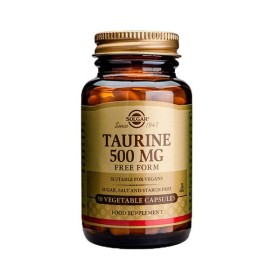 Solgar Taurine Ταυρίνη 500mg Θειούχο αμινοξύ,50caps