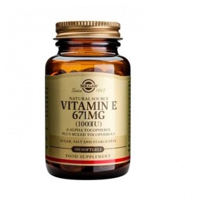 Solgar Vitamin E 1000 IU,100softgels