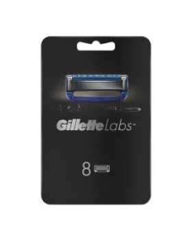 Gillette Labs Heated Razor Aνταλλακτικές Κεφαλές Θερμαινόμενης Ξυριστικής Μηχανής 8 τμχ