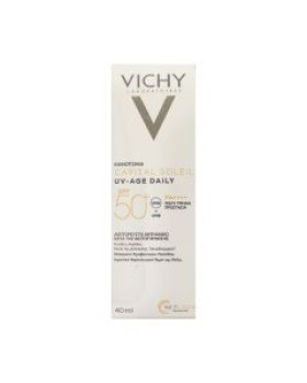 Vichy - Capital Soleil UV Age Daily SPF 50+ Anti-Aging Sun Cream Λεπτόρρευστο Αντιηλιακό κατά της Φωτογήρανσής 40ml