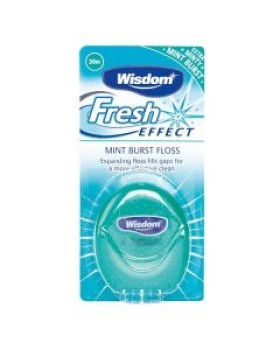 Wisdom Fresh Effect Mint Burst Floss- 30m