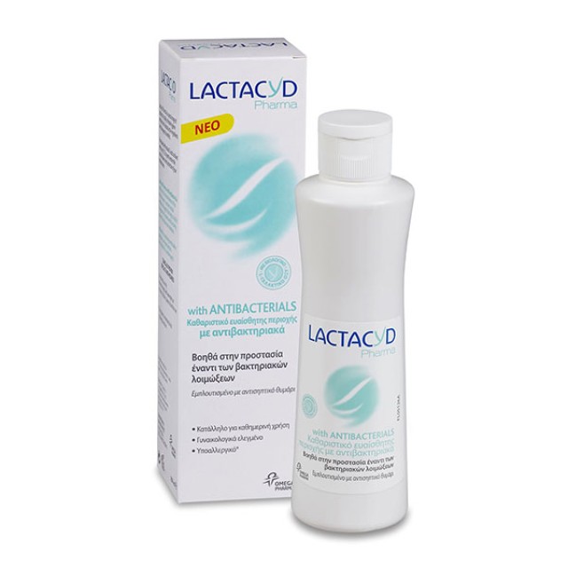 Omega Lactacyd Pharma with Antibacterials 250ml