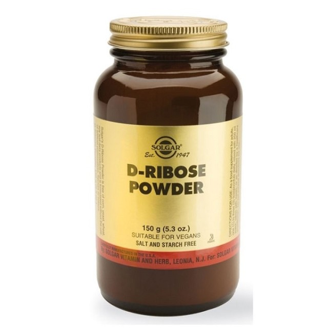 Solgar D-Ribose Powder D-Ριβόζη 150gr