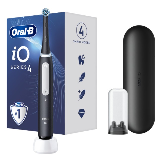ORAL B IO4 MAGNETIC BLACK TRAV.CASE 3X1