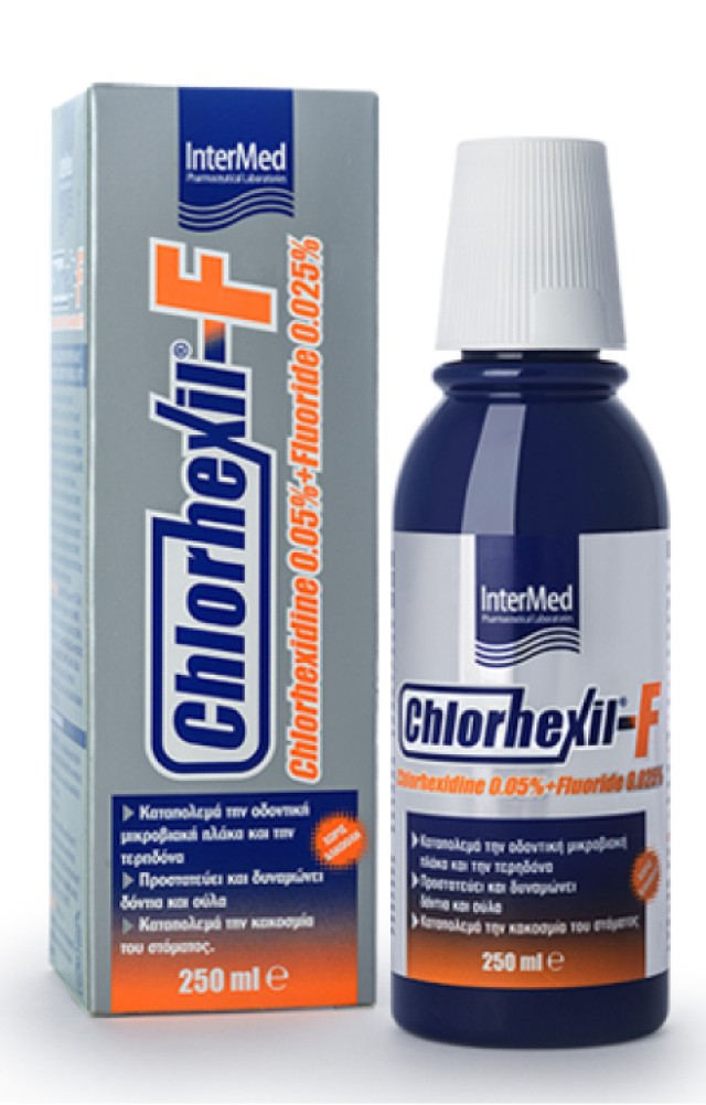 INTERMED CHLOREXIL-F MOUTHWASH, 250ML