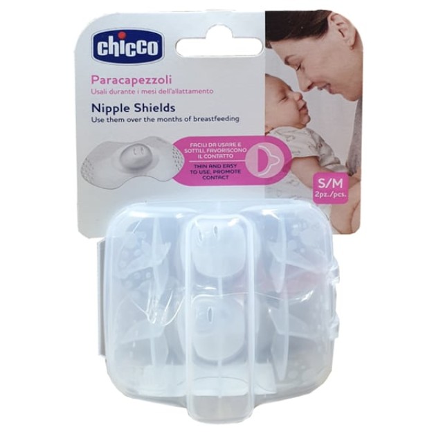 Chicco Δίσκοι Στήθους Σιλικόνης S/M (2τμχ)