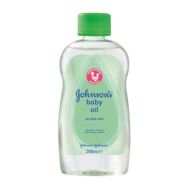 Johnson & Johnson Baby Oil Aloe Vera 200ml