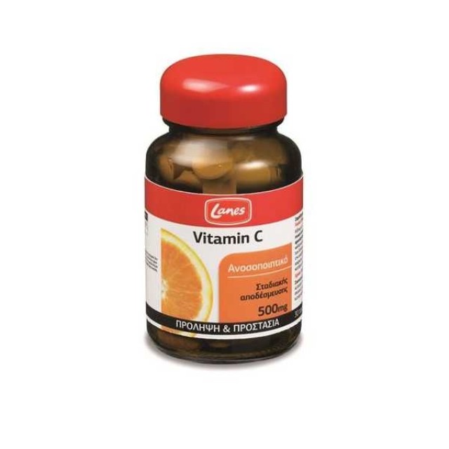 Lanes Vitamin C 500mg 30 ταμπλέτες