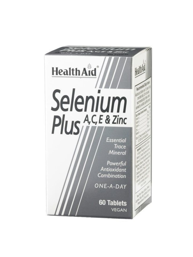 Health Aid Selenium Plus- 60 ταμπλέτες