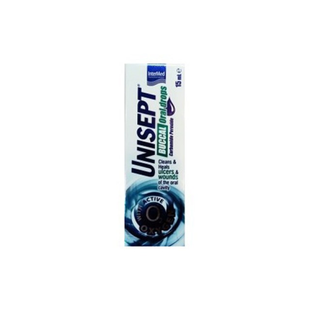 Intermed Unisept Buccal Oral Drops 15ml