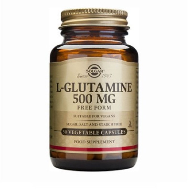 Solgar L-Glutamine 500mg veg.caps 50s