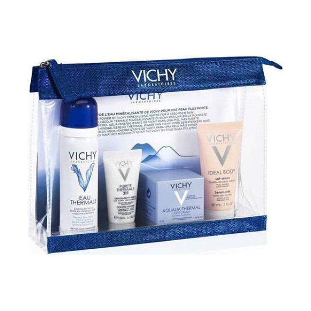 Vichy Aqualia Thermal Κανονικές-Μικτές 15ml & Eau Thermale 50ml & Purete Thermale 3in1 15ml & Ideal Body 30ml