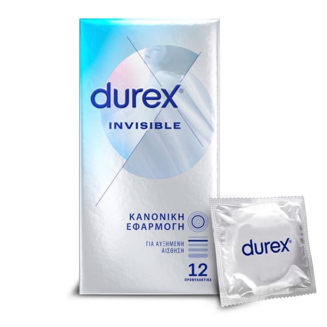 DUREX INVISIBLE EXTRA SENSITIVE 12