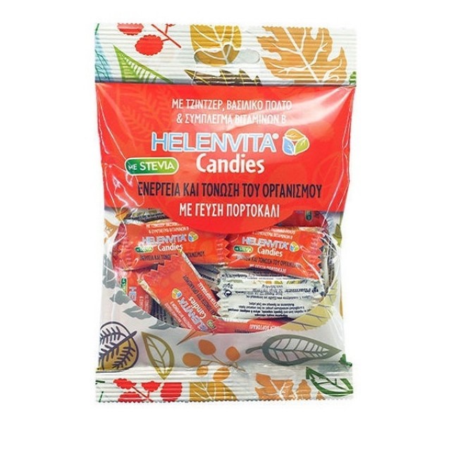 Helenvita Candies Ενέργεια & Τόνωση 60gr Πορτοκάλι