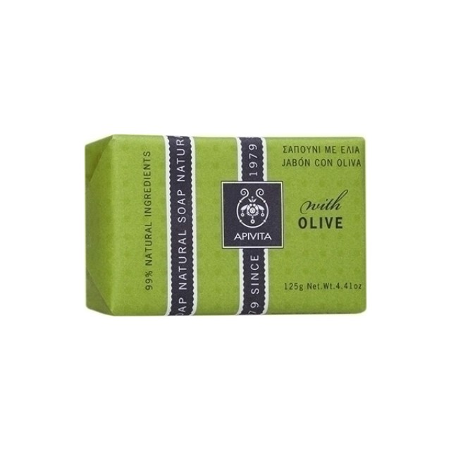 Apivita Natural Soap Olive 125g