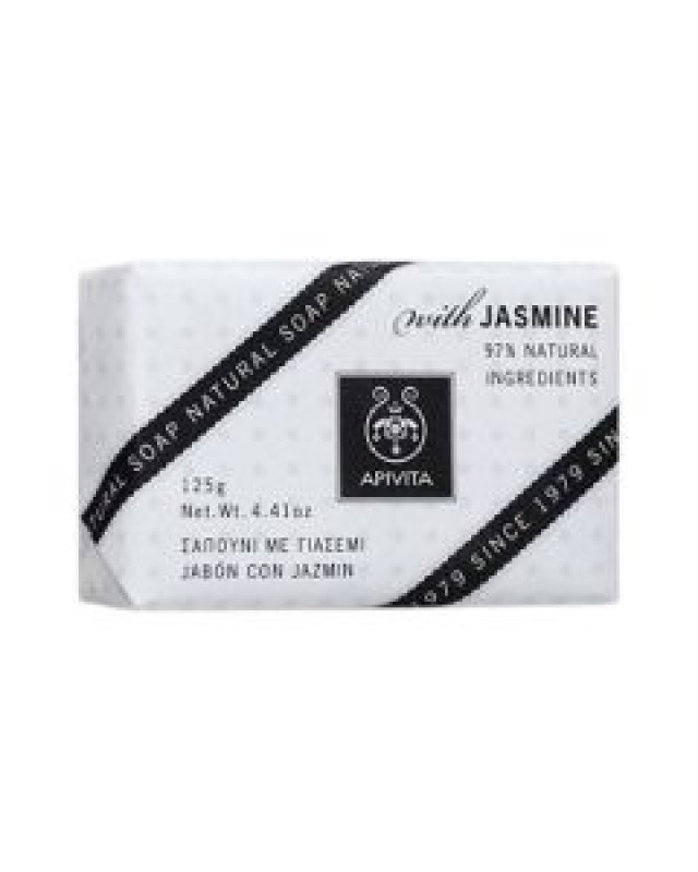 Apivita Natural Soap Jasmine 125g
