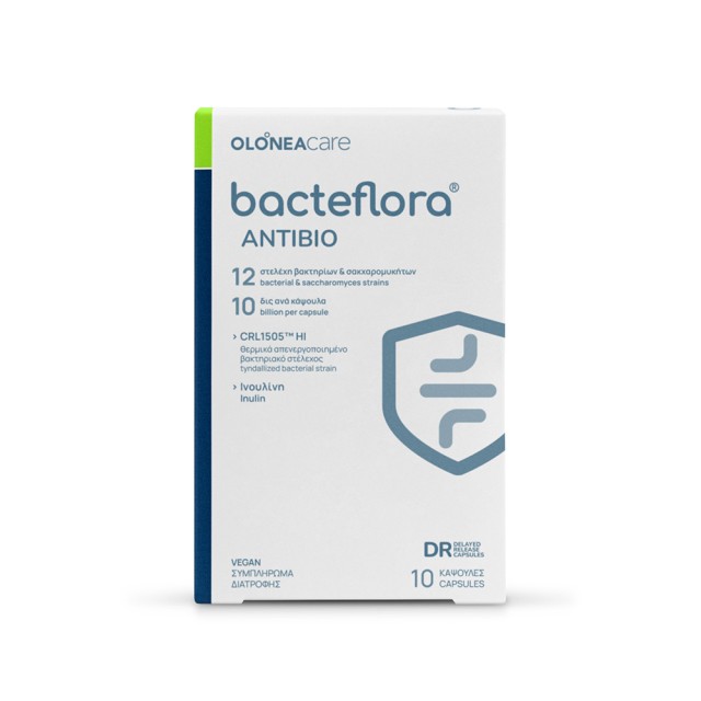 BACTEFLORA ANTIBIO 10CAPS