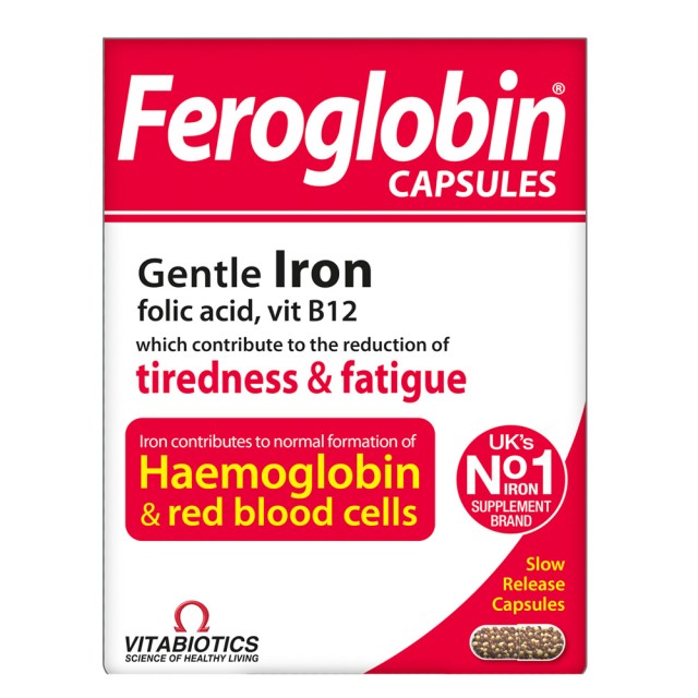 Vitabiotics Feroglobin Slow Release 30caps