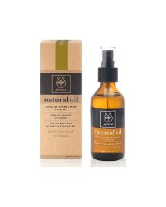 Apivita Organic Massage Oil Blend - Olive/Jojoba/Almond 100ml