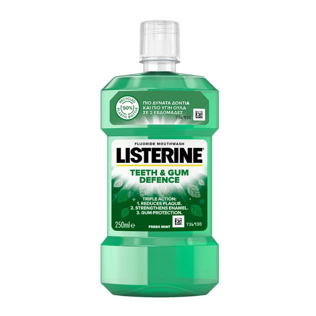 LISTERINE TEETH + GUM DEFENCE  LIGUID