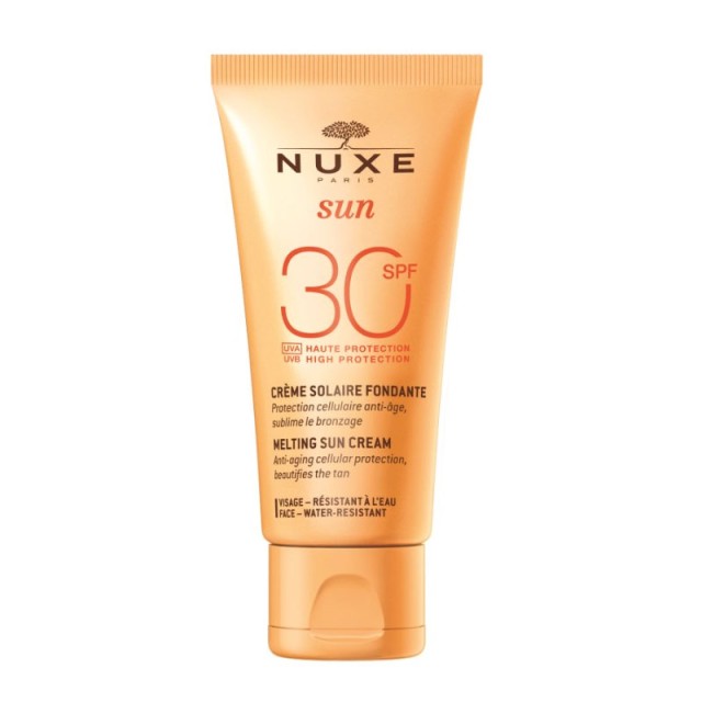 Nuxe Sun Delicious Cream Αντηλιακή Αντιγηραντική Κρέμα Προσώπου Κατά των Καφέ Κηλίδων SPF30, 50ml