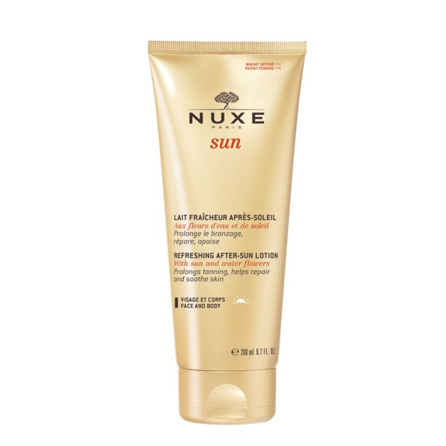 Nuxe Sun Refreshing After Sun Lotion Face & Body 200ml (Ενυδατικό Γαλάκτωμα για Μετά τον Ήλιο για Πρόσωπο & Σώμα)