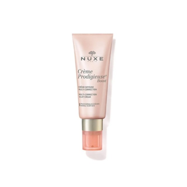 Nuxe Prodigieuse Boost Day Silky Cream Μεταξένια Κρέμα Πολλαπλής Δράσης για Κανονική - Ξηρή Επιδερμίδα, 40ml