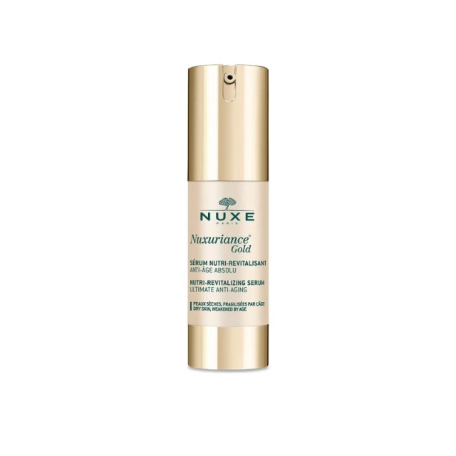 Nuxe Nuxuriance Gold Ultimate Anti-Aging Nutri-Revitalizing Serum, Ορός Θρέψης & Αναζωογόνησης, 30ml