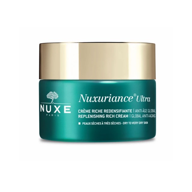 Nuxe Nuxuriance Ultra Cr?me Riche, Κρέμα Ημέρας Ολικής Αντιγήρανσης Πλούσιας Υφής για Ξηρές-Πολύ Ξηρές 50ml