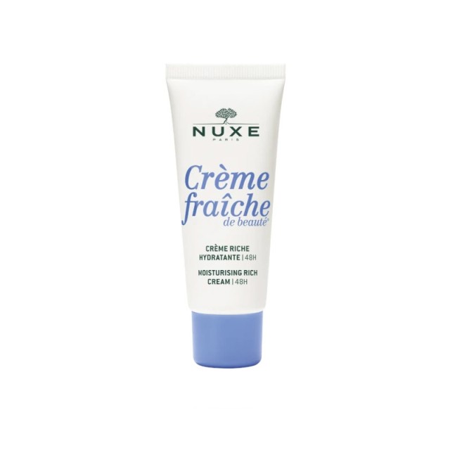 Nuxe Creme Fraiche de Beaute 48ωρη Ενυδατική Κρέμα Πλούσιας Υφής για Ξηρή Επιδερμίδα, 30ml