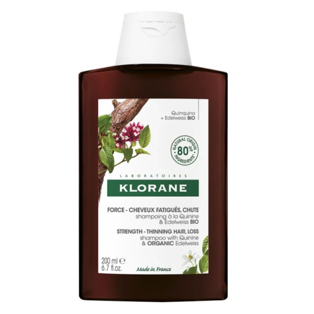Klorane Shampoo Quinine Et Aux Vitamines B  200ml